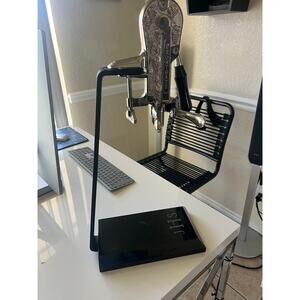 Vintage Estate Table Top Wine Bottle Opener w/ Marble Stand Corkscrew
